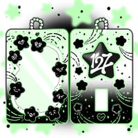 Image 2 of 127 Shooting Star Dark Version Acrylic Photocard Holder