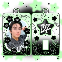 Image 3 of 127 Shooting Star Dark Version Acrylic Photocard Holder