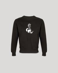 Image 2 of Don Kihote Crewneck: Black