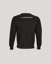 Image 3 of Don Kihote Crewneck: Black