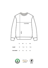 Image 4 of PREORDER Always Bloom Crewneck: Creamy Peach