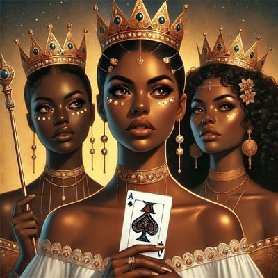 Image of Take Me as I am Queen of Spades