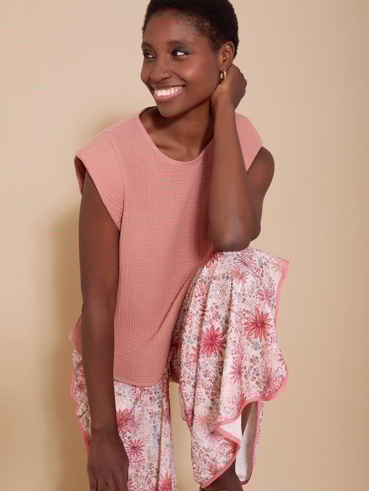 Image of Top Lucia rosa