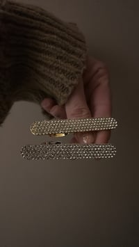 Image 1 of Rhinestone bar ring