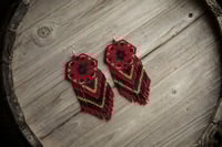 Image 6 of Yucatan gold earrings 