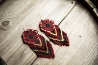 Image 1 of Yucatan gold earrings 