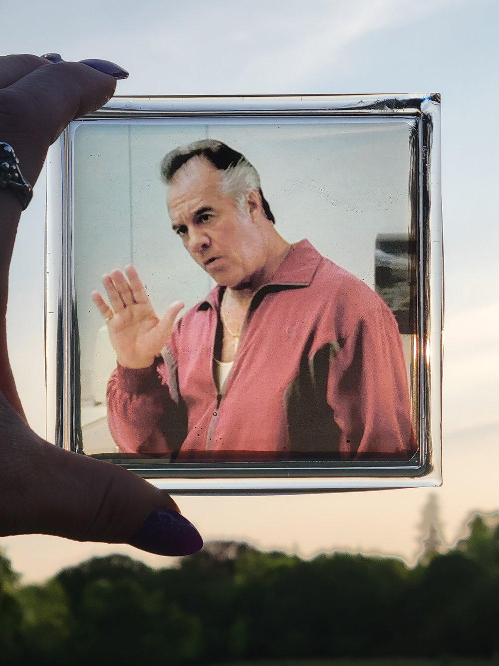 Image of Paulie Walnuts Translucent Square Coasters π€