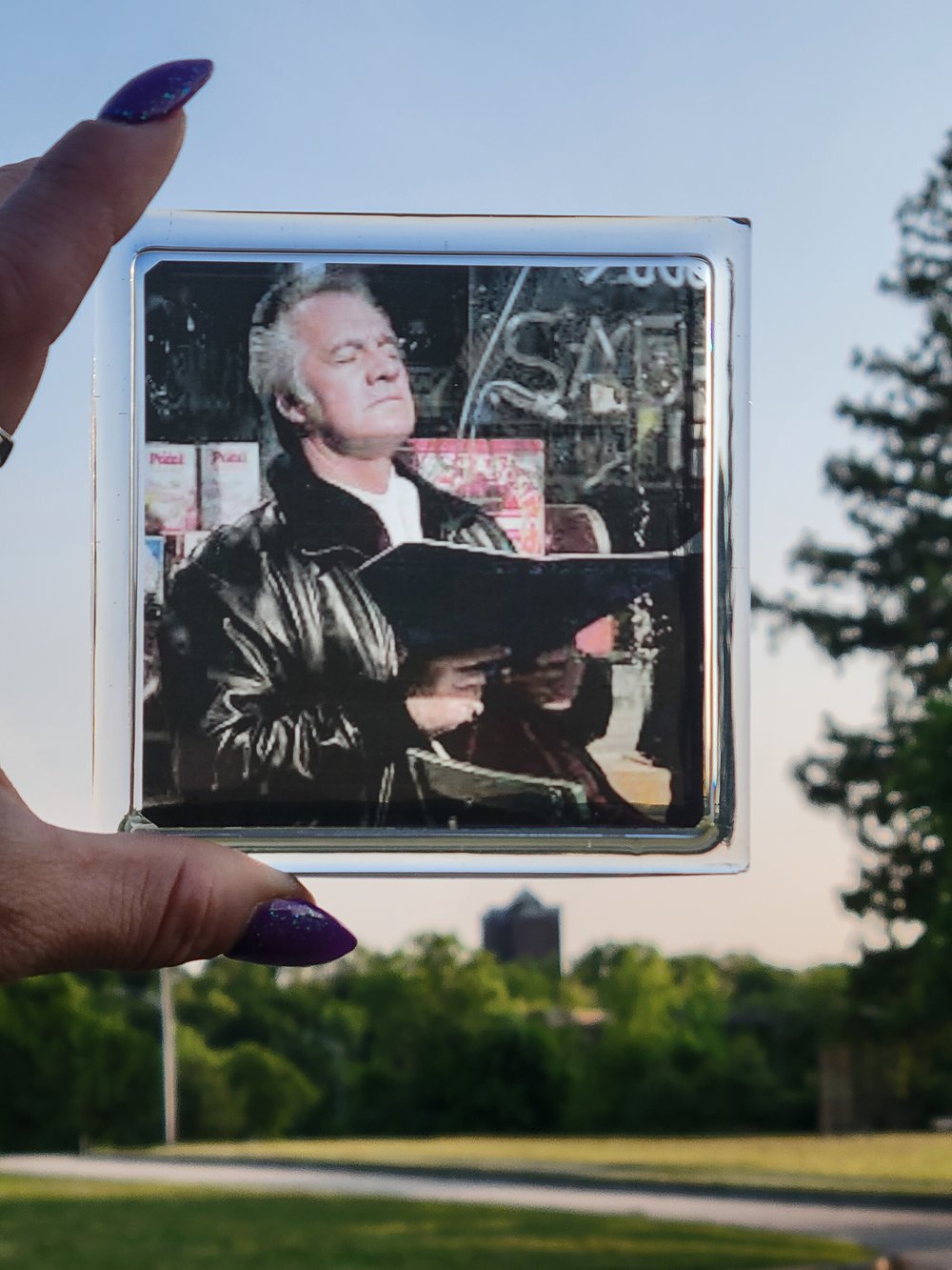 Image of Paulie Walnuts Translucent Square Coasters π€