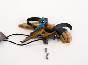 Image of Wooden Slingshot, Spectraply The Twister Sling Shot, Wooden Catapult, Right Hand Pull