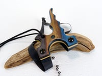 Image 5 of Wooden Slingshot, Spectraply The Twister Sling Shot, Wooden Catapult, Right Hand Pull