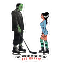 YNS Bride of Frankenstein sticker