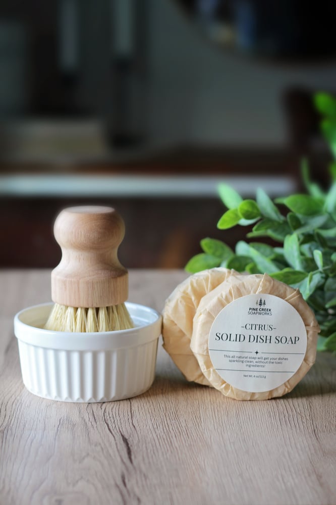 Image of Solid Dish Soap Set and Refills 