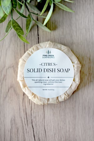 Image of Solid Dish Soap Set and Refills 