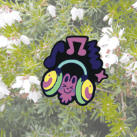 Image 1 of musicfan sticker