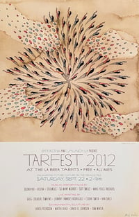 "Tarfest" Mel Kadel Show Poster