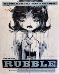 "Rubble" Glenn Barr Poster