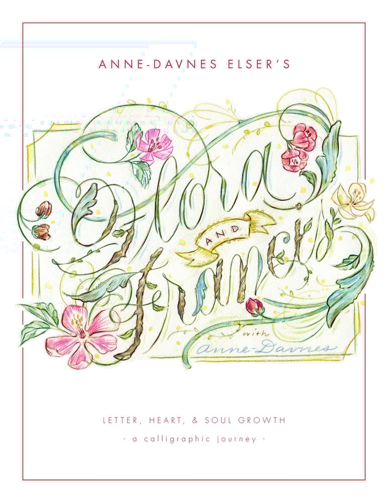 Image of Flora & Francis Forest Script Exemplars v 2.0