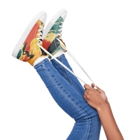 Image 19 of Surf's Up High Top Canvas Shoes