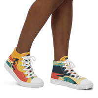 Image 5 of Surf's Up High Top Canvas Shoes