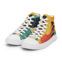 Image 16 of Surf's Up High Top Canvas Shoes