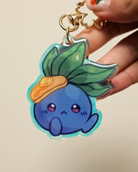Image 1 of Pancake Oddish Acrylic Keychain