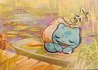 Image 1 of Saur Cute Holographic Keychains