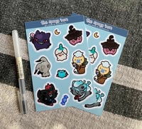 Image 2 of Spoopy 'Mon Waterproof Vinyl Sticker Set