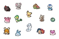 Image 2 of Blorbo 'mon Vinyl Waterproof Sticker Set 1