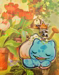 Image 3 of Saur Cute Holographic Keychains