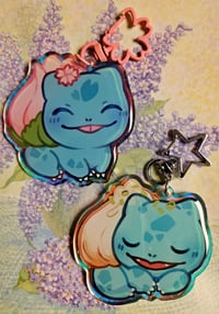 Image 4 of Saur Cute Holographic Keychains
