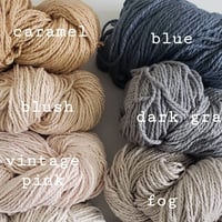Image 2 of 100% Chunky cotton yarn, 1 hank 230 - 250 g aprox 8.1 - 8.9 oz hank, Ecofriendly - Soft