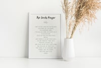 The Lord's Prayer Print 