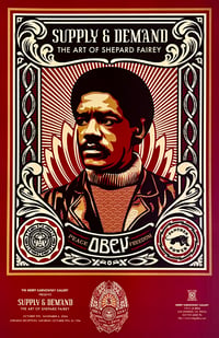  "Supply & Demand" Shepard Fairey Show Poster