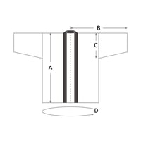 Image 4 of HANTEN YAKKO 60 SOUSHI SHIMA 60双糸縞 Bleu marine