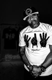 Image 3 of KapSean 414 Distressed T Shirt