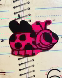 Pink Vinyl LadyBug Pack