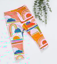 Image 1 of Retro Sun Leggings