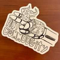 Hot Commode-ity Sticker
