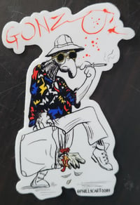 Image 2 of Gonzo Journalism - Sticker/Magnet