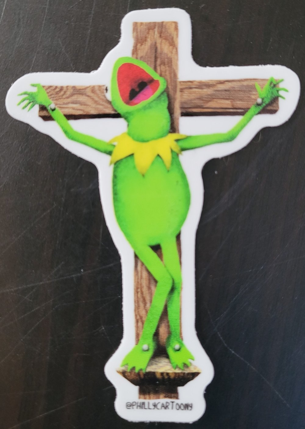 Kermit On The Cross