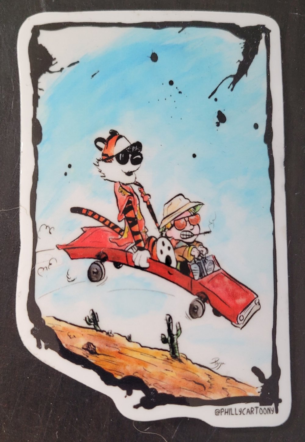 Calvin & Hobbes Fear and Loathing