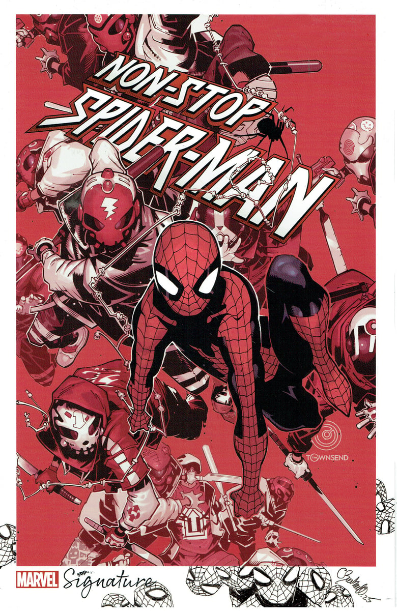 Image of NON-STOP SPIDER-MAN PRINT---with REMARQUES!!