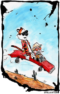 Image 1 of Calvin & Hobbes Fear and Loathing
