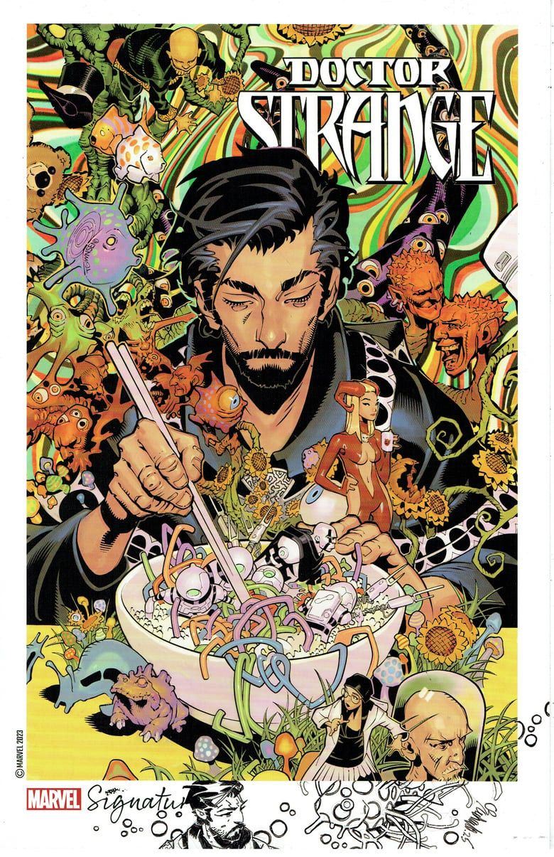 Image of DOCTOR STRANGE PRINT--with REMARQUE