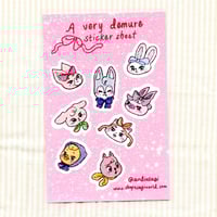 Image 1 of Very Demure Sticker Sheet