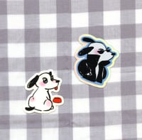 Image 2 of Little White Dog Stickers