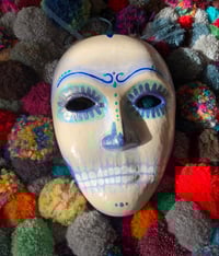 Image 3 of Winter Queen Paper Mache Mask