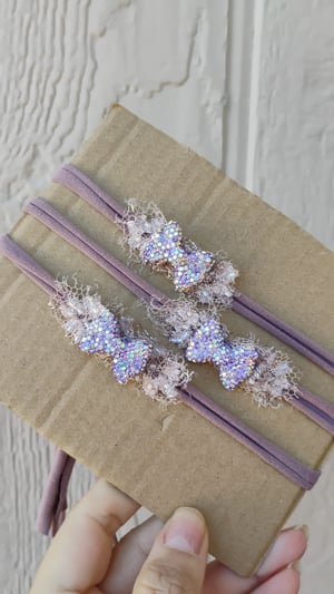 Image of Lavender 3d bows