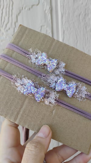 Image of Lavender 3d bows