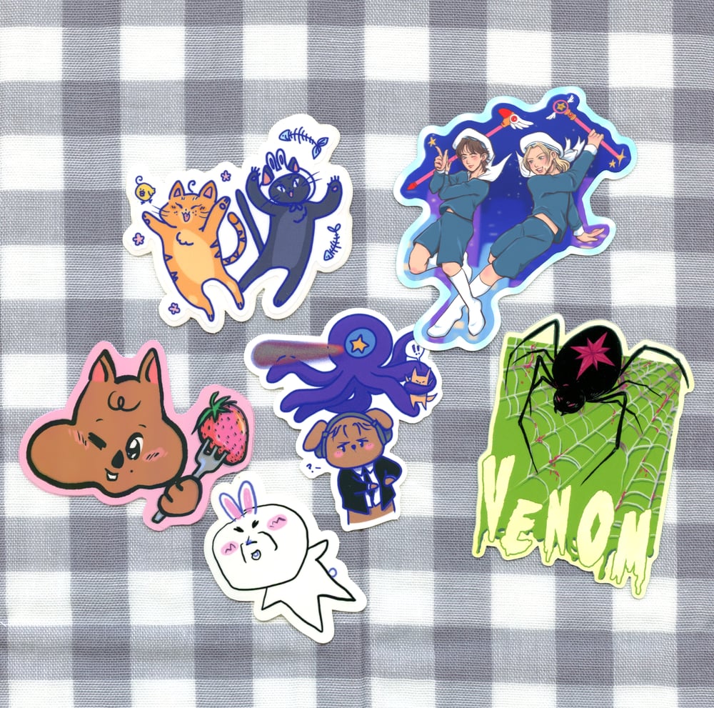 Image of SKZ Assorted Die Cut Stickers
